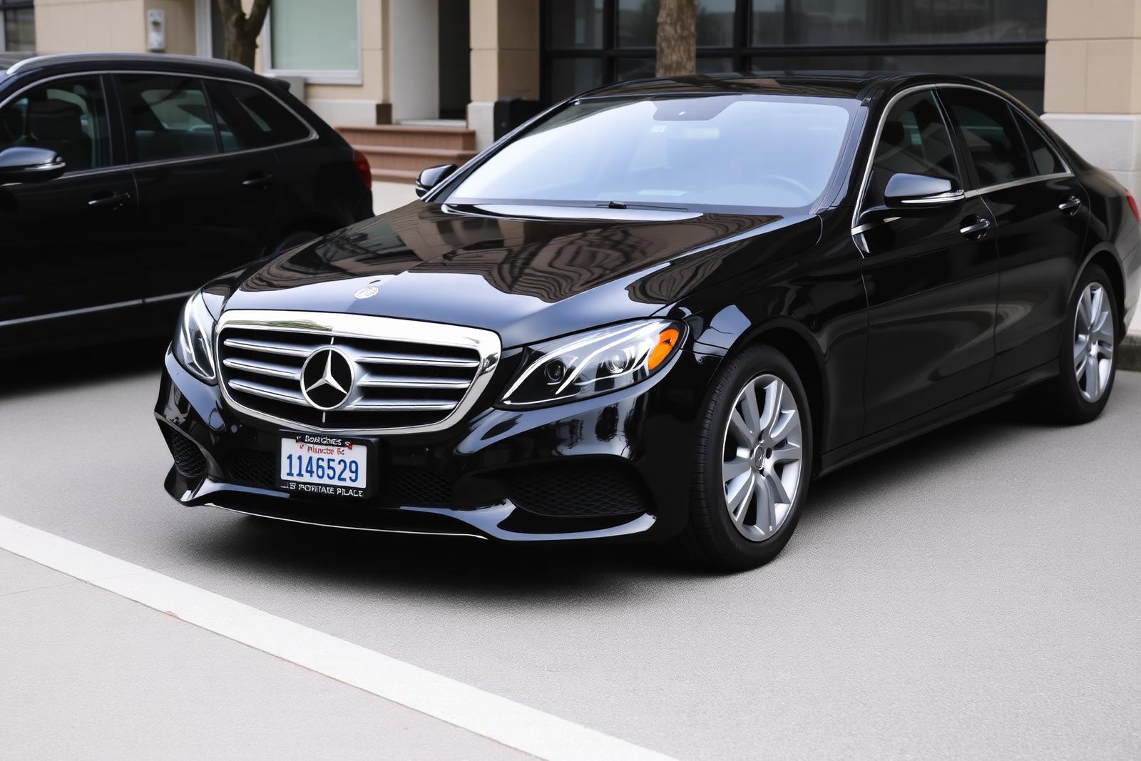 Executive Sedan — black chauffeured vehicle