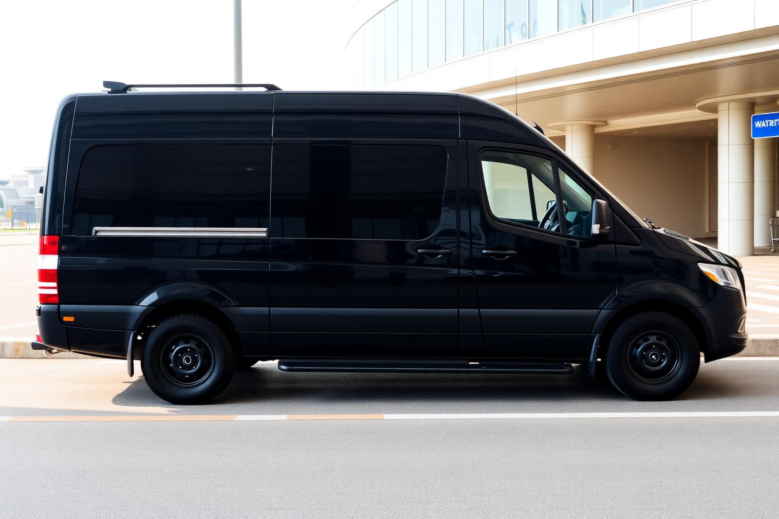 Executive Sprinter — black chauffeured vehicle